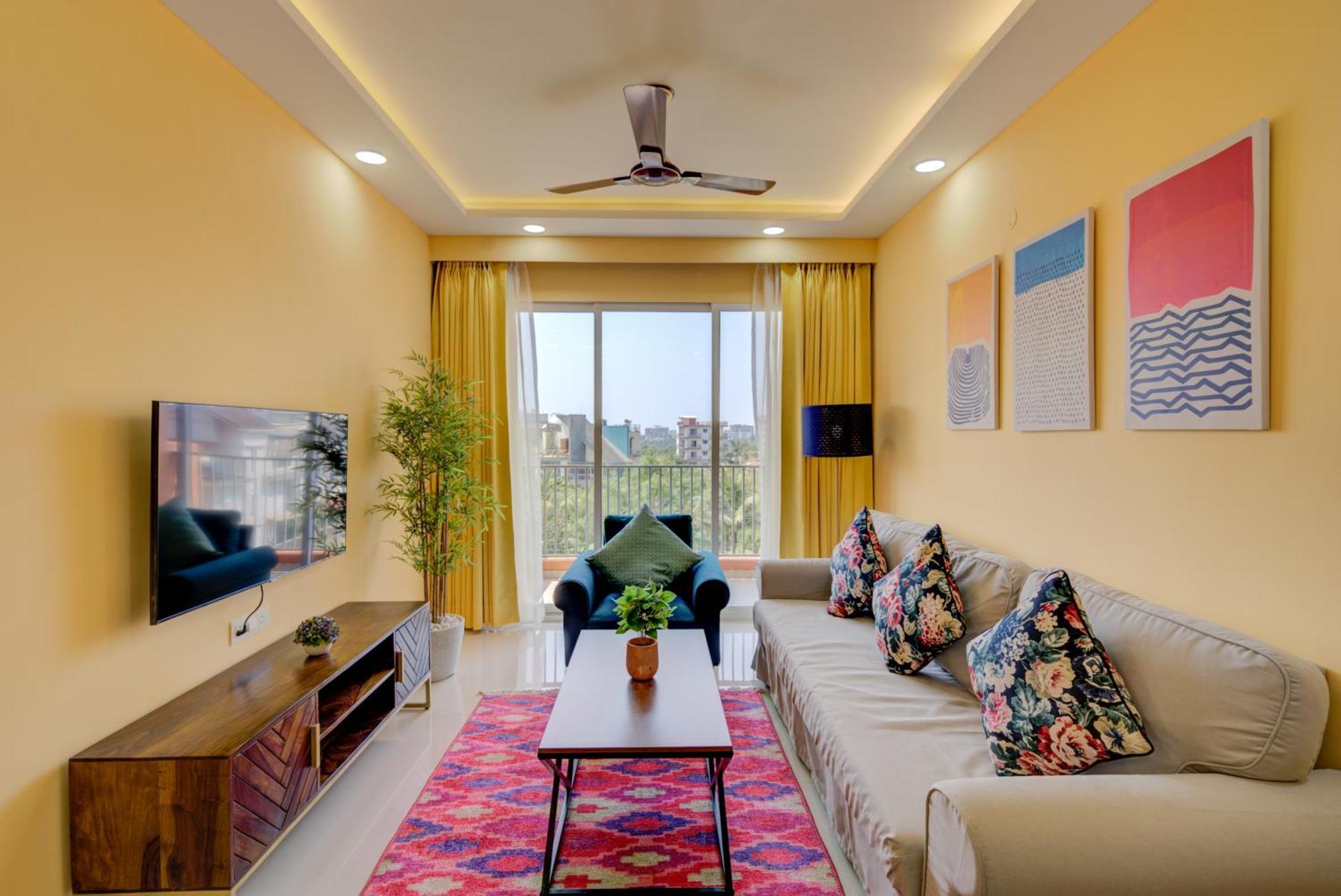 Apartmán Luxe 2Bhk 10Min From Goi Airport With Pool Access Dabolim Exteriér fotografie